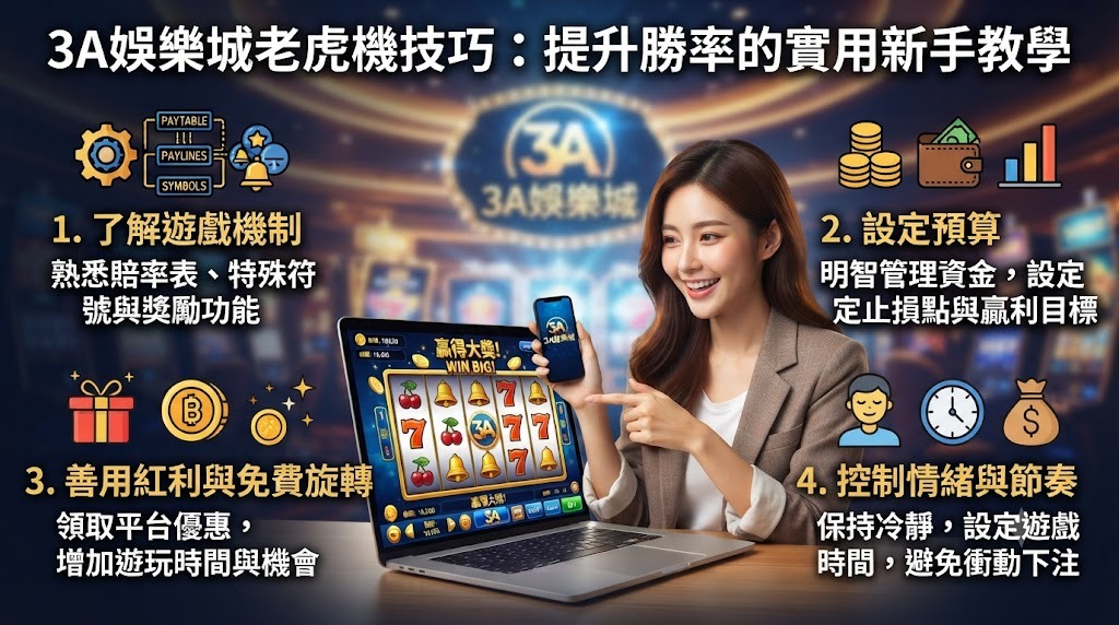 老虎機技巧提升勝率的實用新手教學